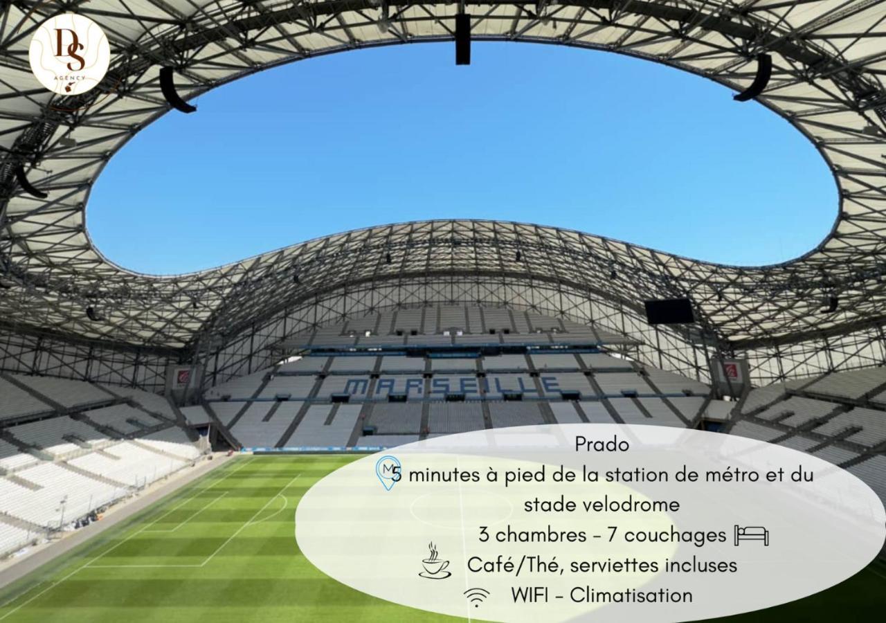 Appartement De Charme Proche Stade Velodrome Marseille Exterior photo